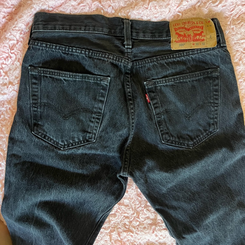 Black Levi’s 501 W32 L32 Levi Strauss & Co. jeans 100% cotton jeans black pants